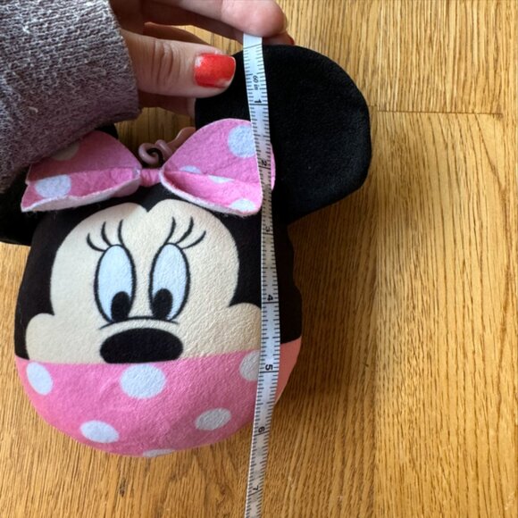 Disney Minnie Mouse Keychain Coin Purse Headphone Pouch - Picture 4 of 6
